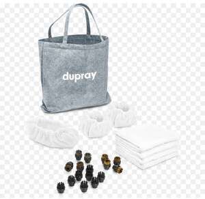 Dupray Steam Cleaning Pack Pro 23 Piece Genuine Accessory Kit with Storage Bag
